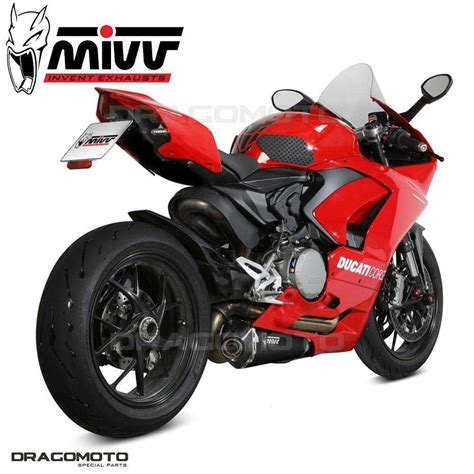 Scarico Ducati Panigale V Mivv Delta Race Nero Ebay