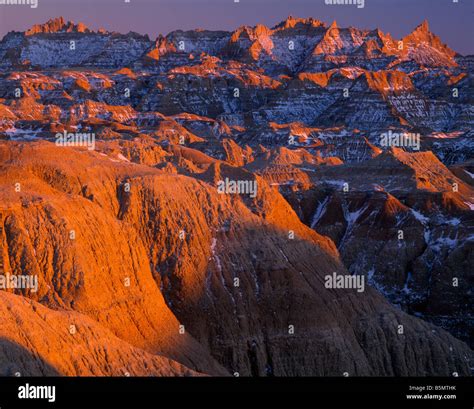 Badlands South Dakota Winter Hi Res Stock Photography And Images Alamy