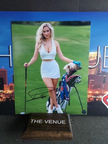 Paige Spiranac (LPGA Golf & Model) signed Autographed 8x10 photo - AUTO ...