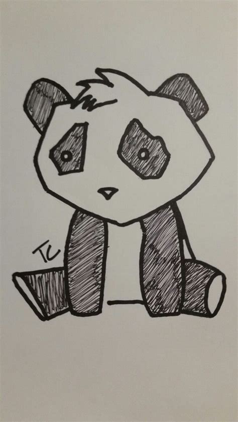 Sad Panda Drawing at PaintingValley.com | Explore collection of Sad Panda Drawing