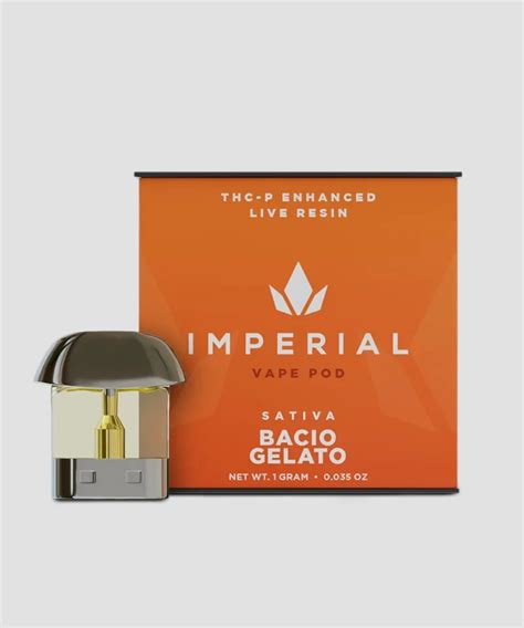 Bacio Gelato Live Resin Thcp Vape Pods Imperial Extraction