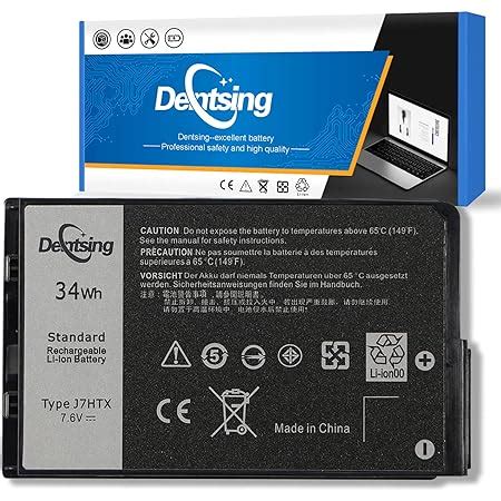 Amazon Dentsing J Htx Xntr Laptop Battery Replace For Dell