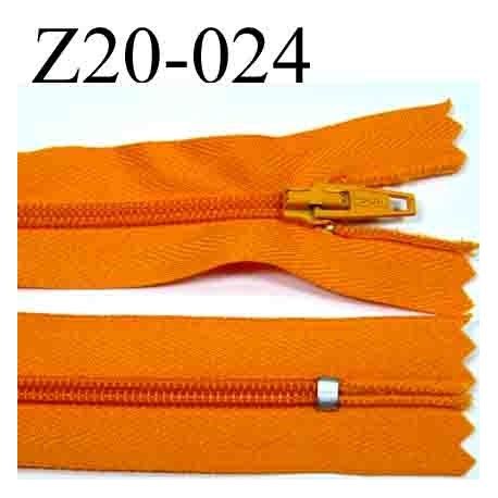 Fermeture Zip Glissi Re Longueur Cm Couleur Orange Non S Parable