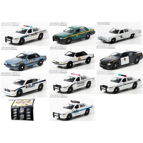 Greenlight "Hot Pursuit" 10 car set