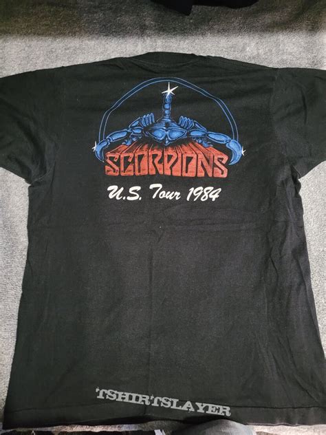 Scorpions Love At First Sting Tour 1984 Tshirtslayer Tshirt And Battlejacket Gallery