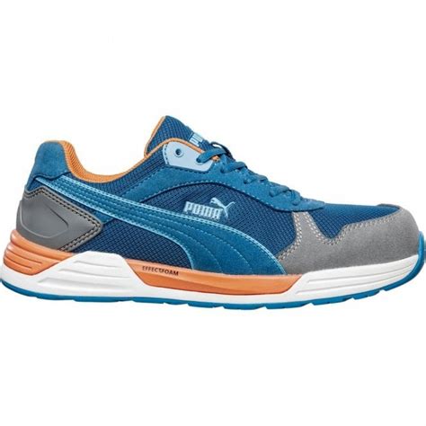 Puma Frontside Blue Low S P Safety Footwear Build Plumb