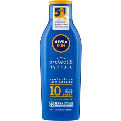 Solare Latte Protect Hydrate Spf 10 NIVEA 200 ML Coop Shop