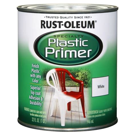 Rust Oleum Specialty 1 Qt Plastic Primer 2 Pack 213517t The Home Depot