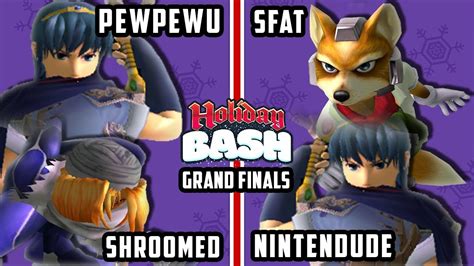 Holiday Bash SSBM IMT Shroomed CLG PewPewU VS CLG SFAT