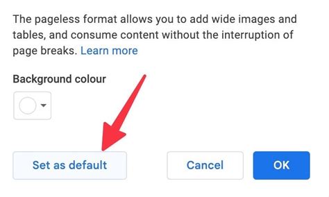 How To Use Pageless Format In Google Docs Ded