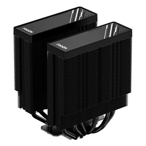 id cooling frozn  dual tower cpu cooler black ple computers