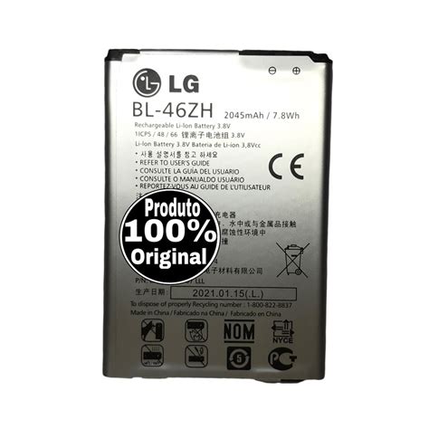 Bateria Lg Bl Zh Lg K K K K Ds Promo O Submarino