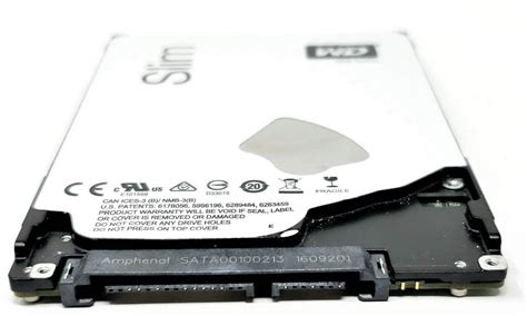 Western Digital WD10SPCX-24HWST1 - 1TB 5.4K RPM SATA 7mm 2.5" Hard ...