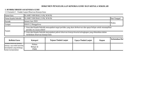 Form Observasi Guru Smandumangpdf Tahun 2024 Ppt