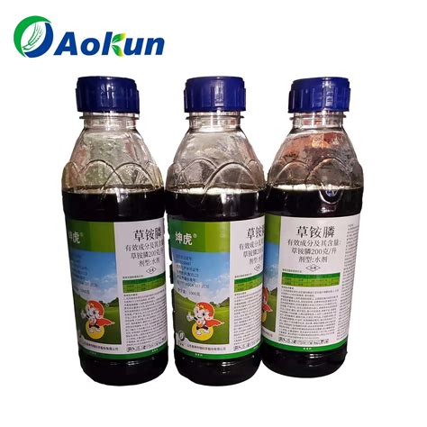 Pesticide Herbicide Wholesale Glufosinate Ammonium As Liquid