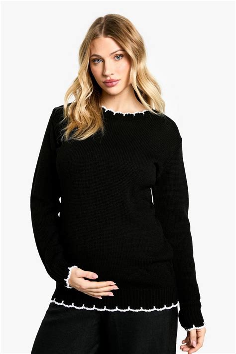 Maternity Jumpers Maternity Cardigans Boohoo Uk