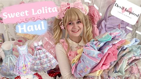 Huge Sweet Lolita Unboxing Haul Angelic Pretty Devilinspred