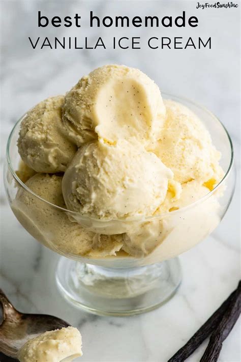 How To Make The Best Homemade Vanilla Ice Cream At Joanna Betty Blog