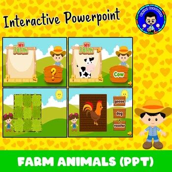 Farm Animals Powerpoint by Digital Learning Resources DS | TPT