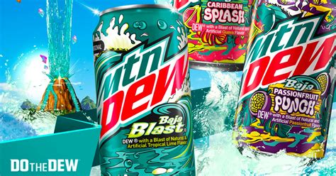 Mountain Dew Baja Blast 12 Pack