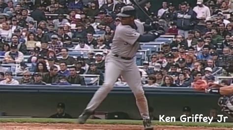 Ken Griffey Jr Home Run Swing Hall Of Fame Youtube