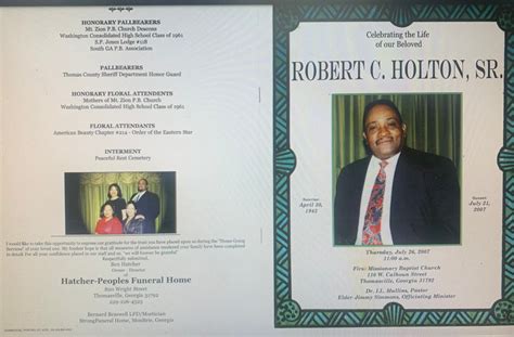 Robert C Holton Sr 1943 2007 Find A Grave Memorial