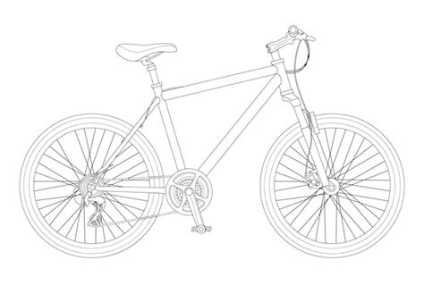 Dibujos De Bicicletas Para Colorear Descargar E Imprimir Colorear