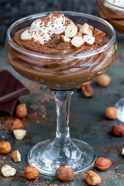 Hazelnut Mocha Chocolate Mousse Nickys Kitchen Sanctuary