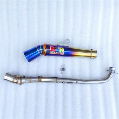 Nlk Exhaust 28mm Wave 125 Wave 110 Wave 100 Kriss 110 Kriss 100 Kriss 120 Ex5 Dream Lagenda 110