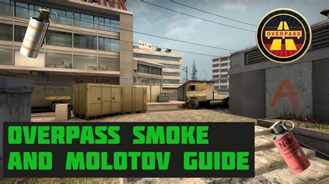 CSGO OVERPASS SMOKE MOLOTOV GUIDE 2020 YouTube