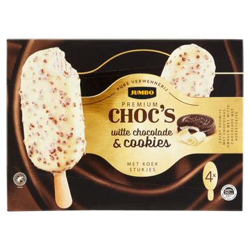 Jumbo Premium Choc S Witte Chocolade Cookies 4 Stuks Bestellen