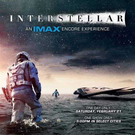 Interstellar Imax Poster