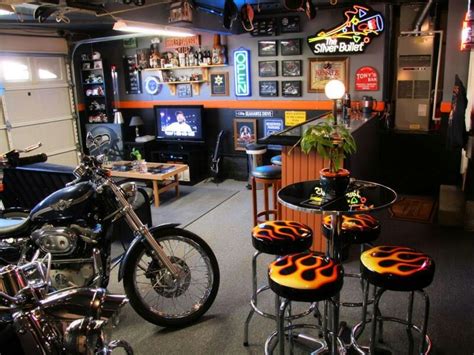 Biker Room Man Cave Garage Man Cave Design Best Man Caves