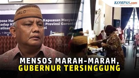 Gubernur Gorontalo Tersinggung Mensos Risma Marahi Petugas PKH YouTube