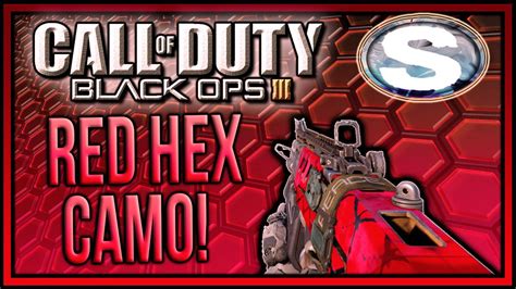 How To Get Red Hex Camo On Dlc Weapons In Bo3 YouTube