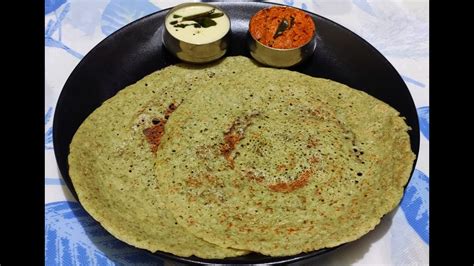 Pachai Payaru Dosai In Tamil Pesarattu Moong Dal