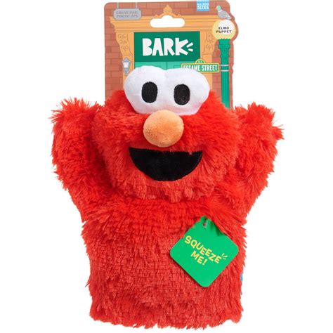 Bark Elmo Pup-pet Dog Toy Each | Woolworths