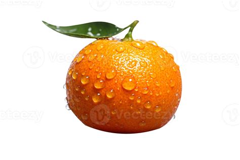 Fresh Single Orange Fruit Isolated On Transparent Background 27143762 Png