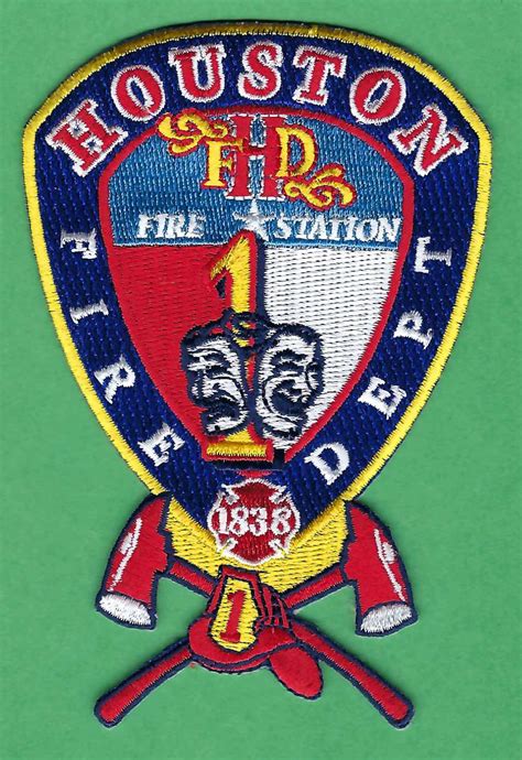 Houston Fire Department Station 1 Patch