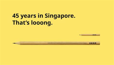 IKEA Singapore Adds More Centimetres To Brands Iconic Pencil To