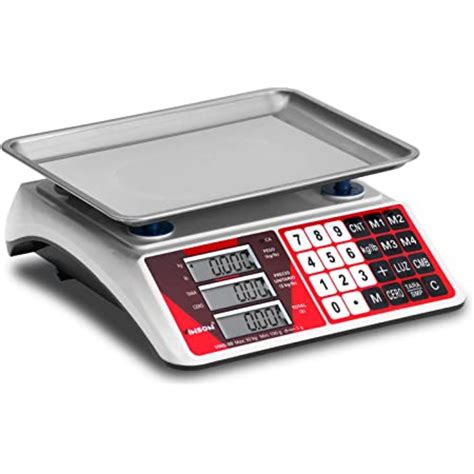 Vinson VINS-40 Báscula De Mostrador 40 Kg / 5 G. Pesa En Kilogramos Y