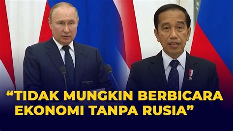 Putin Bakal Penuhi Undangan Indonesia Di Ktt G20 Di Bali Pada November