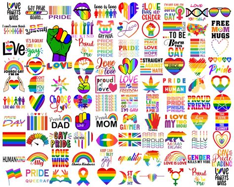 Lgbt Svg Bundle Lgbtq Svg Lgbt Pride Svg Lgbt Pride Shirt Gay Pride