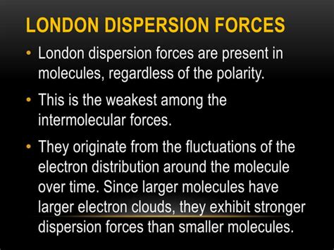 L Intermolecular Forces Of Attraction Pptx