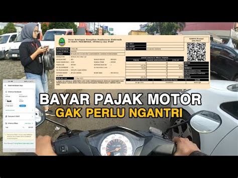 BAYAR PAJAK TANPA ANTRIONLINE MELALUI APLIKASI SAPAWARGA YouTube