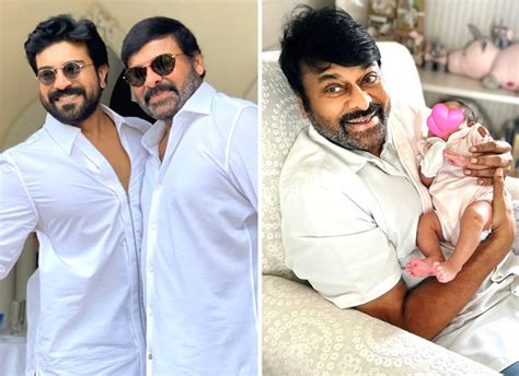 On Chiranjeevis Birthday Son And Superstar Ram Charan Shares A