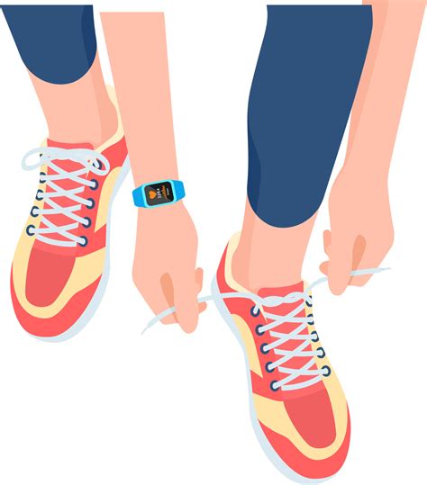 Woman Wearing Sports Shoes Png