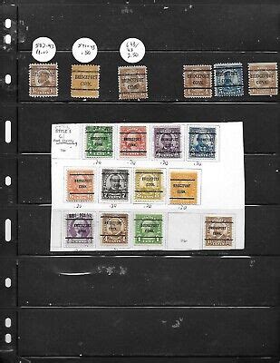 U S Precancels Lot Of Buros From Connecticut Ebay