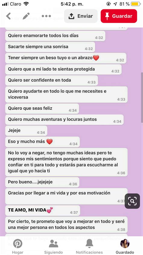 Pin De Briana Drouet En Citas Mesajes De Amor Textos Para Mi Novio