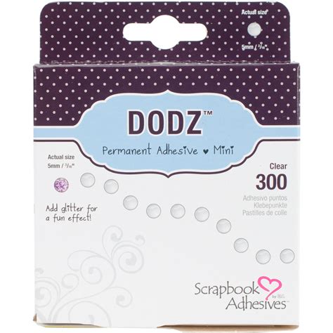 Dodz Adhesive Dot Roll Mini Pkg